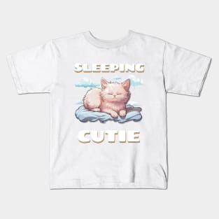 Sleeping Cutie Kids T-Shirt